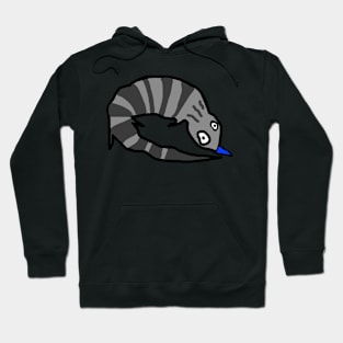 Tequila the Blue Tongued Lizard Hoodie